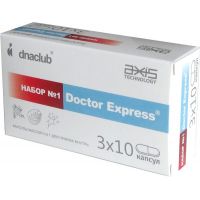 Новинка - НАБОР № 1 Doctor Express® - это три лучших средства от dnaclub® для профилактики и коррекции простудных и вирусных заболеваний в оптимальной дозировке для курсового приема.